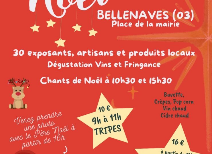 Marché de Noël_Bellenaves